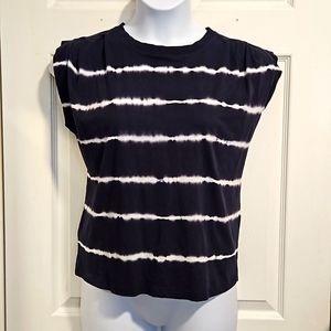 LOFT, short sleeve, 100% cotton, tie-dyed tee. Size S.